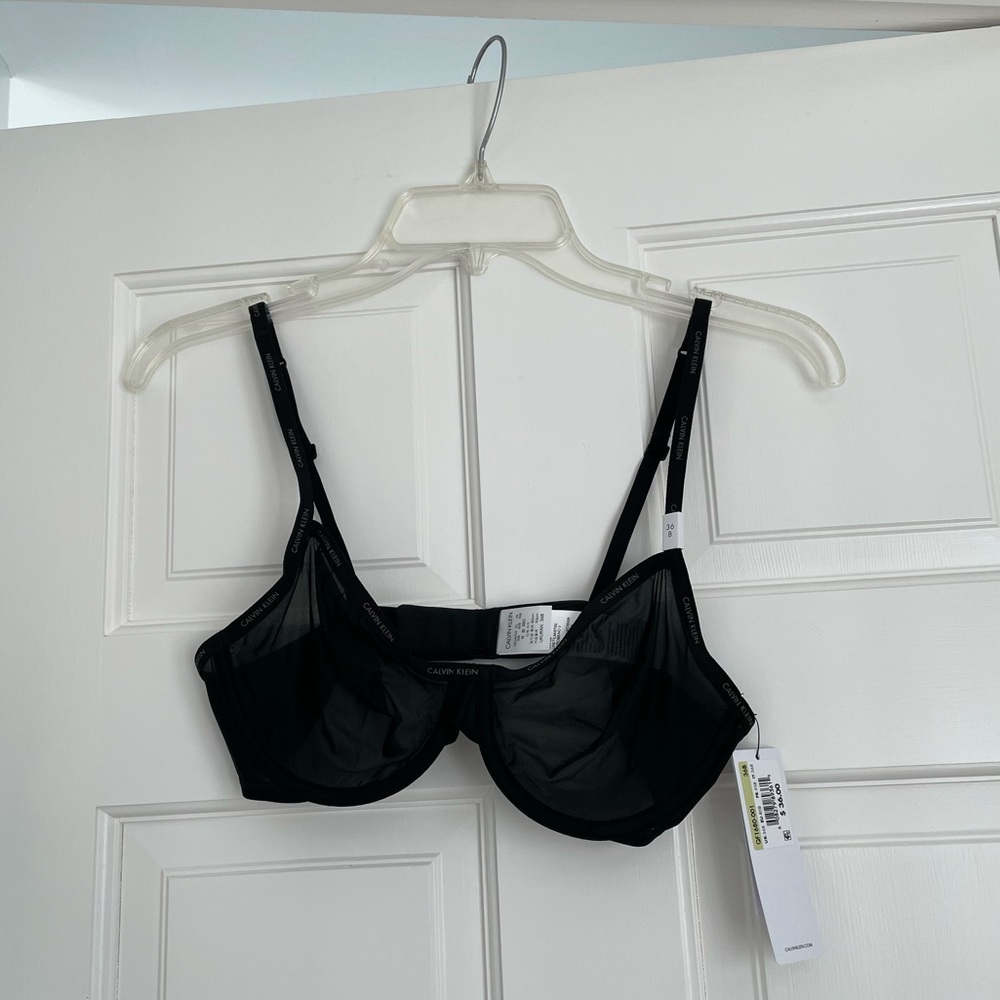 Calvin Klein Mesh Underwire Bra